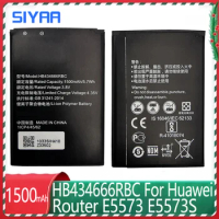 SIYAA HB434666RBC Battery 1500mAh For Huawei Router E5573 E5573S E5573s-32 E5573s-320 E5573s-606 E5573s-806 Mobile Phone Bateria
