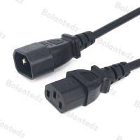 Adaptor perjalanan | Kabel kuasa Cisco UPS IEC C14 ke C13, panjang 1 m, 3 m, 5 m, 10 m | Kabel bekal