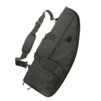 72cm Tactical Nylon Gun Carrying Bag Molle Rifle Gun Case Airsoft Paintball Rifle Shoulder Bag For AK 47 M4 AR15