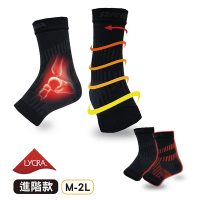 【AREXSPORT】石墨烯壓縮護踝 護腳踝 石墨烯護踝 腳踝護具 護踝套 登山護踝 AS-3430 台灣製 跑步護踝