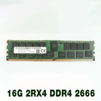 1 pcs For MT RAM 16GB PC4-2666V-RB2 MTA36ASF2G72PZ-2G6B Server Memory Fast Ship High Quality 16G 2RX4 DDR4 2666