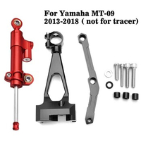 MT 09 Motorcycles Steering Stabilize Damper Bracket Mount Kit For Yamaha MT09 2013-2018 MT-09 2016 2017 2018