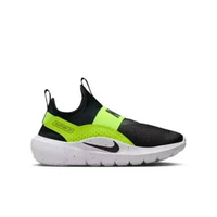 NIKE Flex Runner 4 Little Kids Shoes [IF2893-003] 6.5Y Black/Black-Volt-White