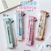 ชุดปากกาเจลหัวลูกลื่น 2 ชั้น Oniso x Sanrio 0.5MM ปากกาเจลแห้งไว