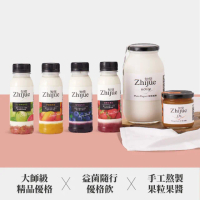 【LINE社群專屬】知覺優格經典優格綜合組(益菌隨行優格飲/精品優格/果粒果醬)