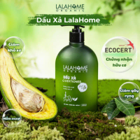 Dầu xả thảo dược, Trà Xanh, Hương Nhu, Quả Bơ LALAHOME ORGANIC - Dưỡng tóc mềm mượt, kiểm soát dầu t