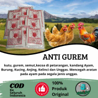 \PROMO! Obat Gurem Murah 15gr - Pembasmi Kutu & Tungau Kandang Ayam\""