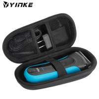 Yinke Case for Braun Series 3/5, 3040s, 3010S, 5018s, 5140s Electric Razor Shaver Hard Travel Case Protective Cover Storage Bag