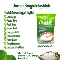 Garam mandi garam ruqyah fayidah 1KG garam ruqyah wasilah ruqyah aromatherapi garam wasilah bonus bu