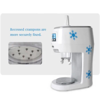 Commercial Snowflakes Ice Machine Ice Shaver Crusher Machine Ice Shaving Machine Snow Cone Maker