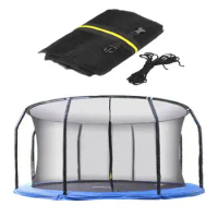 Trampoline Safety Net Trampoline Accessories Replacement Safety Enclosure Net Protective Poles Cover Tube Set Safety Protection