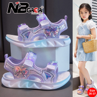 DR[NBGAGA] Xăng đan Thể Thao Đế Mềm Chống Trượt Đa Năng Thời Trang Mùa Hè Cho Bé Gái dép sandal bé gái sandal bé gái 3-15 tuổi  giày sandal trẻ em de