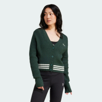 【adidas 愛迪達】運動外套 休閒外套 針織 女外套 CARDIGAN(IX1046)