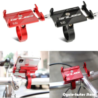 Adjustable Anti-Slip Mobile Phone Stand Holder, Handlebar Mount Bracket Rack for Xiaomi M365 Pro Electric Scooter, Qicycle EF1