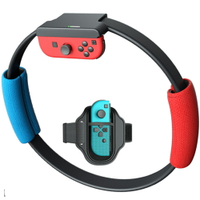 N-Switch健身環(副廠)+腳部固定帶 不包含遊戲 體感遊戲 健身 減脂