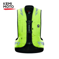 Motorcycle Air Bag Vest Moto Jacket Reflective Safety Protective Gear Motocross Racing Motorbike Airbag System Vest CE Racing