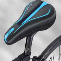 Silicone Soft Sponge Bike Cushion Bicycle Parts Bike Seat Cover Bike Cushion Cover Bicycle Saddle Cover Cycling Seat Cover