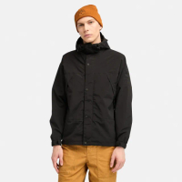 【Timberland 官方旗艦】男款黑色Winnick防水外套(A68XF001)