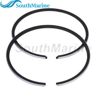 Boat Engine 688-11604-A0 Oversize Piston Ring for Yamaha 48HP 50HP 55HP 75HP 85HP, 82.25mm 0.25mm O/S