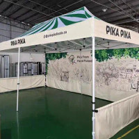 3x6m 10x20ft Outdoor Tents For Events CustomPrinted Waterproof for Trade Show Exhibition Advertising Canopy by sea
