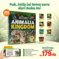Ready Stok My First Encyclopedia Animalia Kingdom