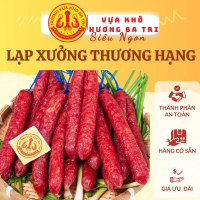 Lạp Xưởng Sóc Trăng Cao Cấp 1KG Hương Ba Tri, Lạp xưởng heo loại 1, nạc nhiều ít mỡ thơm tiêu - LXST