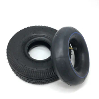 Good Quality 4.10/3.50-4 Inner Outer Tyre 410/350-4 Pneumatic Wheel Tire for Electric Scooter, Trolley, Tiger Cart Accessories