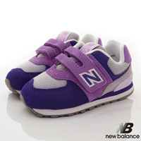 ★New Balance童鞋-休閒運動鞋系列-IV574WQ1紫(寶寶段)