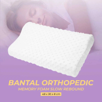 Bantal Orthopedic Memory Foam Slow Rebound Bahan Memory Foam
