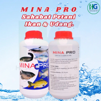 MINA PRO - mengandung bakteri Bacillus subtilis, dan Bacillus megaterium , bermanfaat untuk meningka