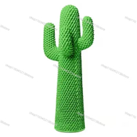 Large scale cactus sculpture hanger shopping mall outdoor home cloakroom floor decoration trend creative decoration