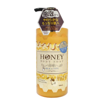 【第一石鹼】HONEY 蜂蜜牛奶 保濕沐浴乳 500ml