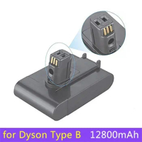 For Dyson V6 V7 V8 V10 Type A/B 12800mAh Replacement Battery for Dyson Absolute Cord-Free Vacuum Handheld Vacuum Cleaner