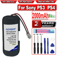 HSABAT 2000mAh LIS1441 LIP1450 Battery for Sony PS3 Move PS4 PlayStation Move Motion Controller Right Hand CECH-ZCM1E