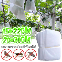 แบรนด์ถุงห่อผลไม้ 15x22/20x30cm ถุงห่อมะม่วง ใช้ห่อกันแมลง เพลี้ย แสงแดดไม่ต้องห่อกระดาษทับ ใช้ซ้ำได