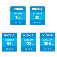 KIOXIA (原TOSHIBA) EXCERIA SDHC UHS-I U1 C10 128G R100 記憶卡 附轉卡[富廉網]