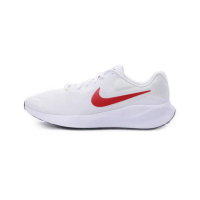 【NIKE 耐吉】REVOLUTION 7 輕量慢跑鞋 白紅 男鞋 FB8501-100