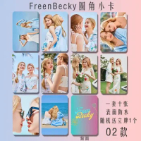 New Freenbecky Same Small Card Photo Double Sided Laminated Poster Photo Collection Card