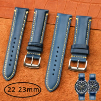 Watch Accessories Chain for Citizen Blue Angel JY8037JY8031 CB5848 8040 316L Stainless Steel Bracelet 22 23mm Watch Strap
