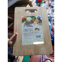 Quang Minh Thớt Gỗ Quang Minh Kích Thước 35 x 25 cm Gỗ Cao Su Chắc Tay Chống Nấm Mốc Hiệu Quả Cho Gi