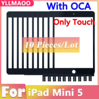 10 PCS New TouchScreen For iPad Mini 5 MINI5 A2126 A2124 A2133 A2125 Touch Glass Screen Digitizer Panel Accessories With OCA
