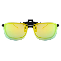 【SUNS】近視專用 MIT偏光 桔水銀 夾片 Polaroid太陽眼鏡/墨鏡 抗UV400(大板無框/防爆鏡片/防眩光)
