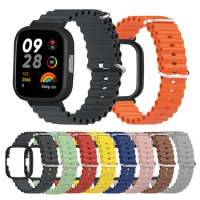 Smart watch Ocean Strap For Redmi Watch 3 Silicone Bracelet wristband for Xiaomi Redmi Watch 3 Replacement Strap Watch Band