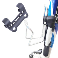 Bike Pump Bracket Cycling Pump Holder Bicycle Frame-Mounted Pump Bracket for MTB Mountain Bike