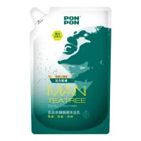 澎澎MAN香浴乳補充包-茶樹精華700g