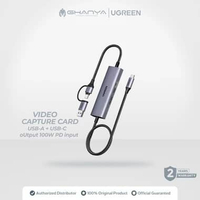 UGREEN 65856 Video Capture Card USB / Type C with PD 100W 4K 30Hz 2K 60Hz HDMI Loop Out 1080P 60Hz U