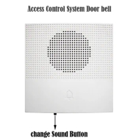 2024 Best Selling Door Bell 12V Wired and Battery two types Doorbell for Door Access Control System 38 sound Adjustable