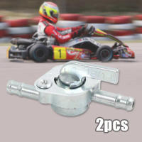 【New Arrivals】2pcs Kran Bensin Universal On/Off  / Keran Bahan Aluminium untuk Motor Mini, ATV & Off