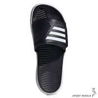 【下殺】Adidas 拖鞋 男鞋 柔軟 ALPHABOUNCE 黑白【運動世界】GY9415