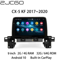 Car Multimedia Player Stereo GPS DVD Radio Navigation Android Screen for Mazda CX-5 KF 2017 2018 2019 2020